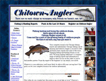 Tablet Screenshot of chitown-angler.com